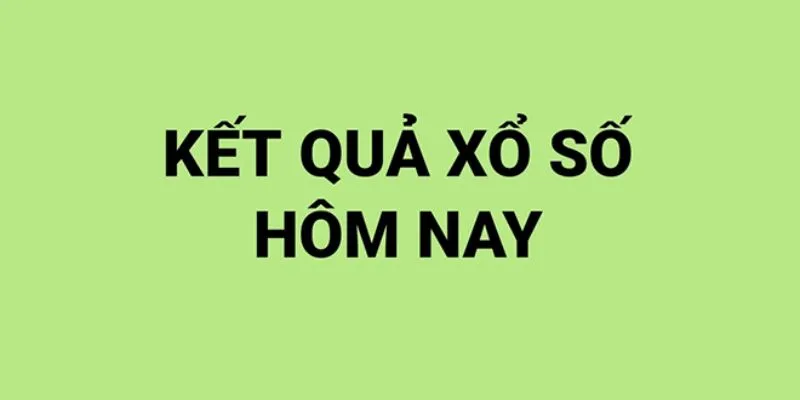 Kết quả xổ số hôm nay - Cập nhật nhanh chóng và chính xác cho người chơi.